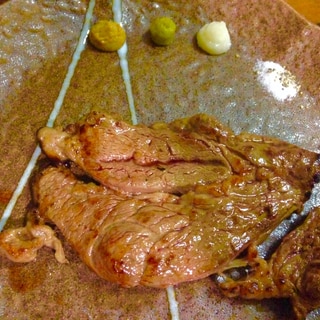 貧血予防に★牛赤身肉のステーキ★☆